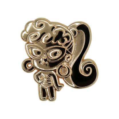 Pin’s Barbie - modèle doré