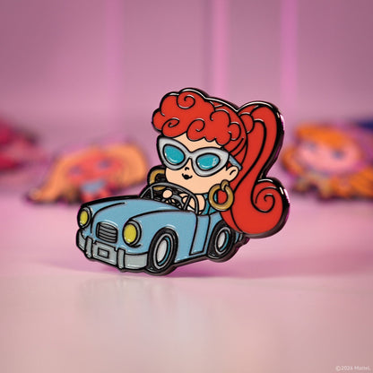Display de 12 blind boxes Barbie - pin’s mystère - mise en situation 7