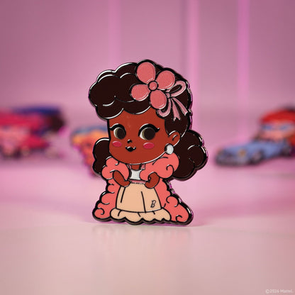 Display de 12 blind boxes Barbie - pin’s mystère - mise en situation 13