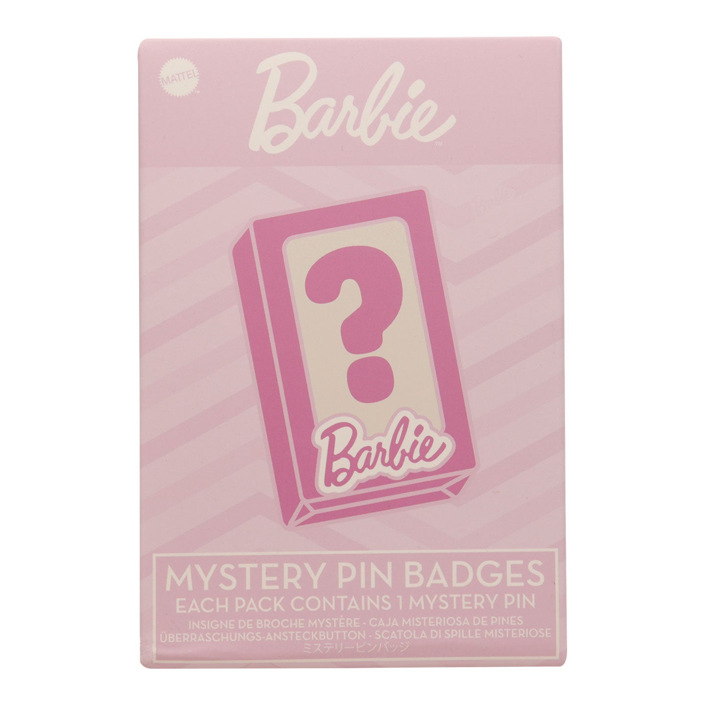 Display de 12 blind boxes Barbie - pin’s mystère - blind box avant