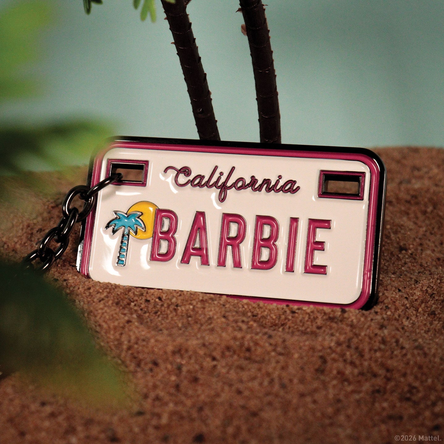 Porte-clés Barbie - ™ License Plate