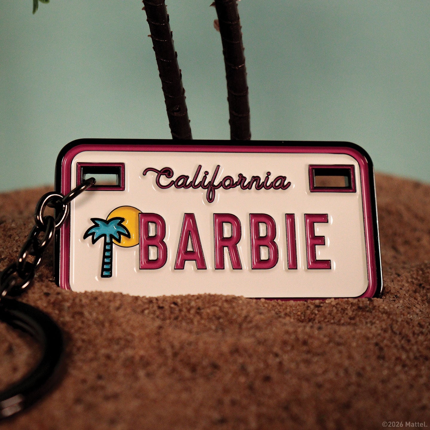 Porte-clés Barbie - ™ License Plate