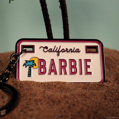 Porte-clés Barbie - ™ License Plate