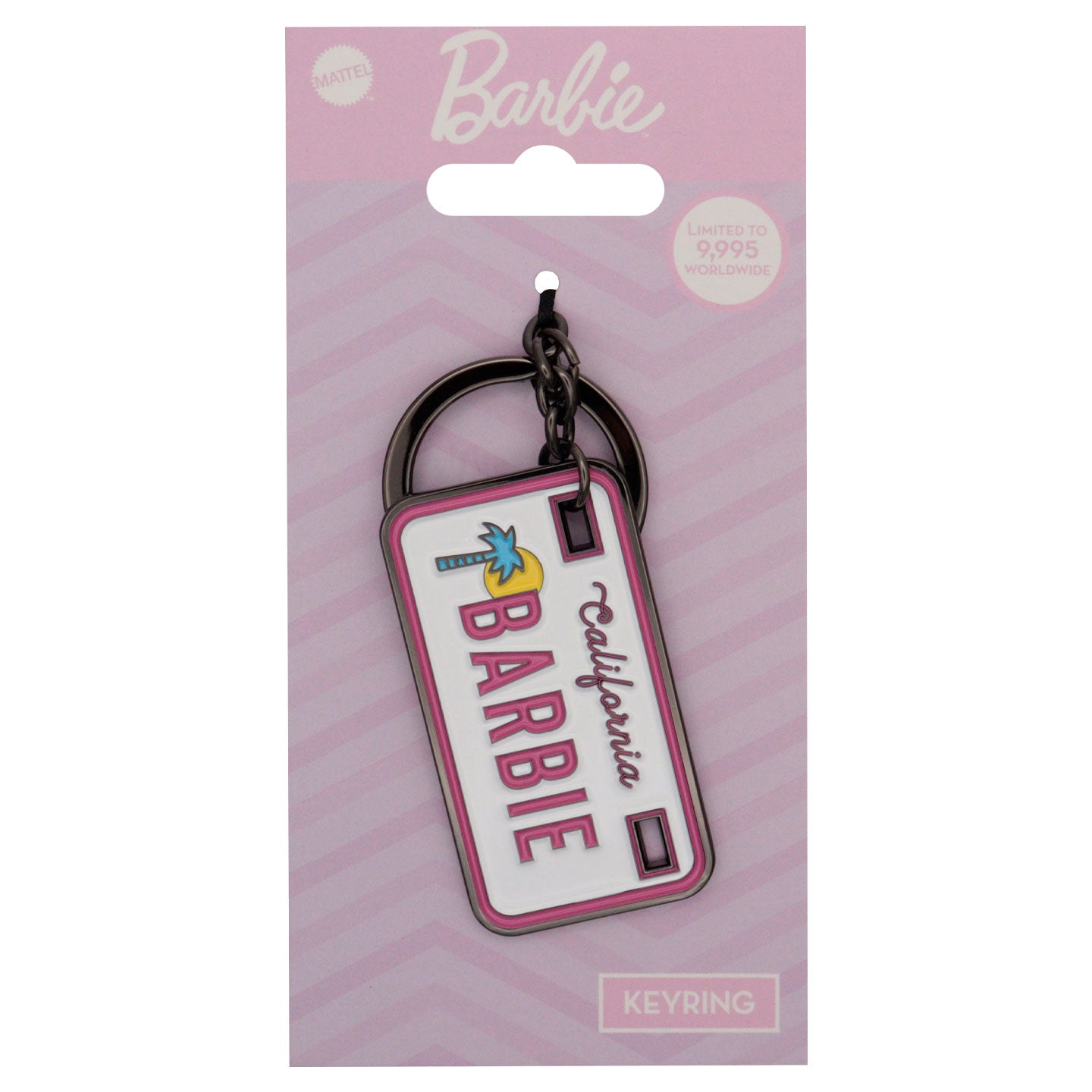 Porte-clés Barbie - ™ License Plate