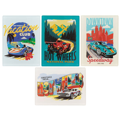 Magnets Hot Wheels - ™ - Set of Four Location