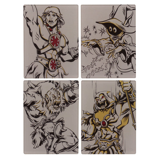 Set de 4 magnets Masters of the Universe - ™