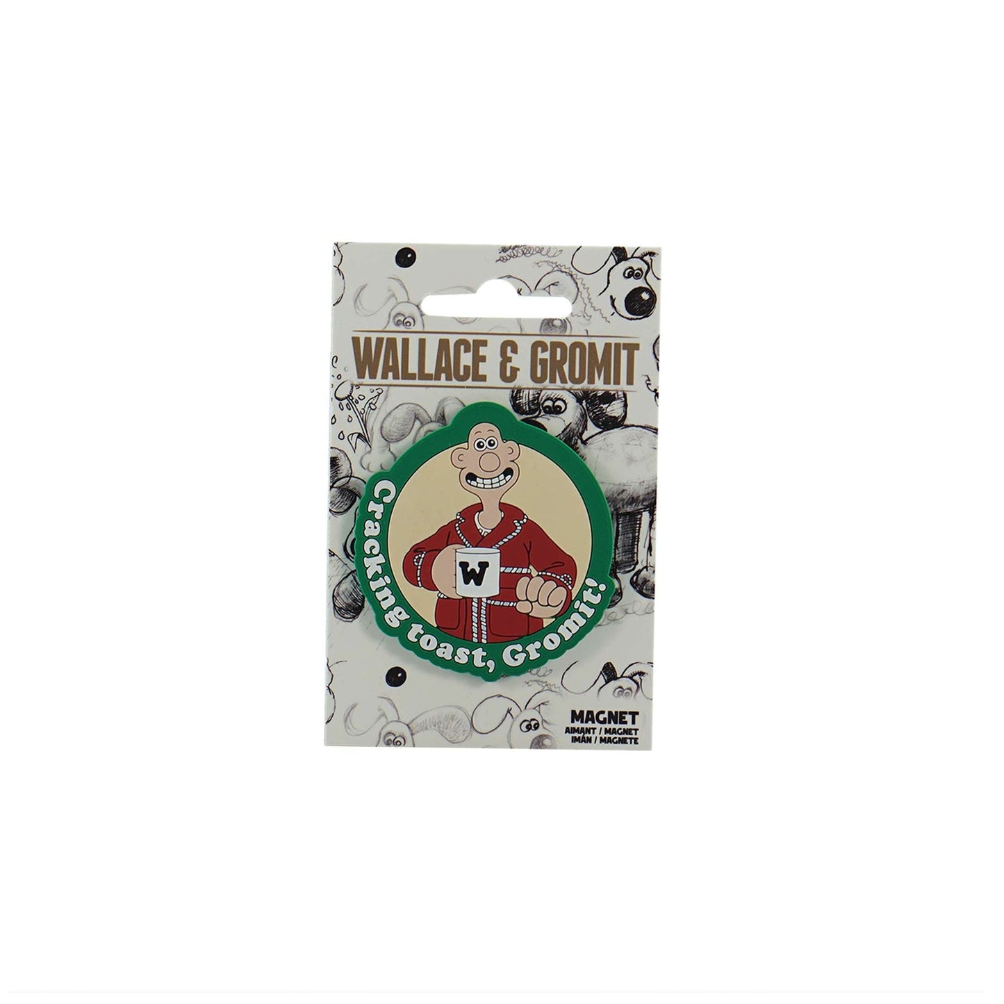 Wallace & Gromit Magnet - Wallace