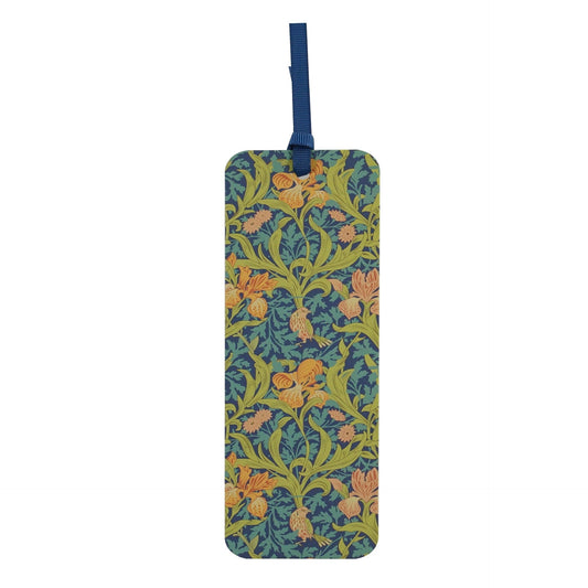 William Morris Paper Bookmark - ACS John H. Dearle Iris