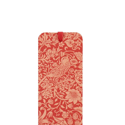 William Morris Paper Bookmark - ACS Raspberry