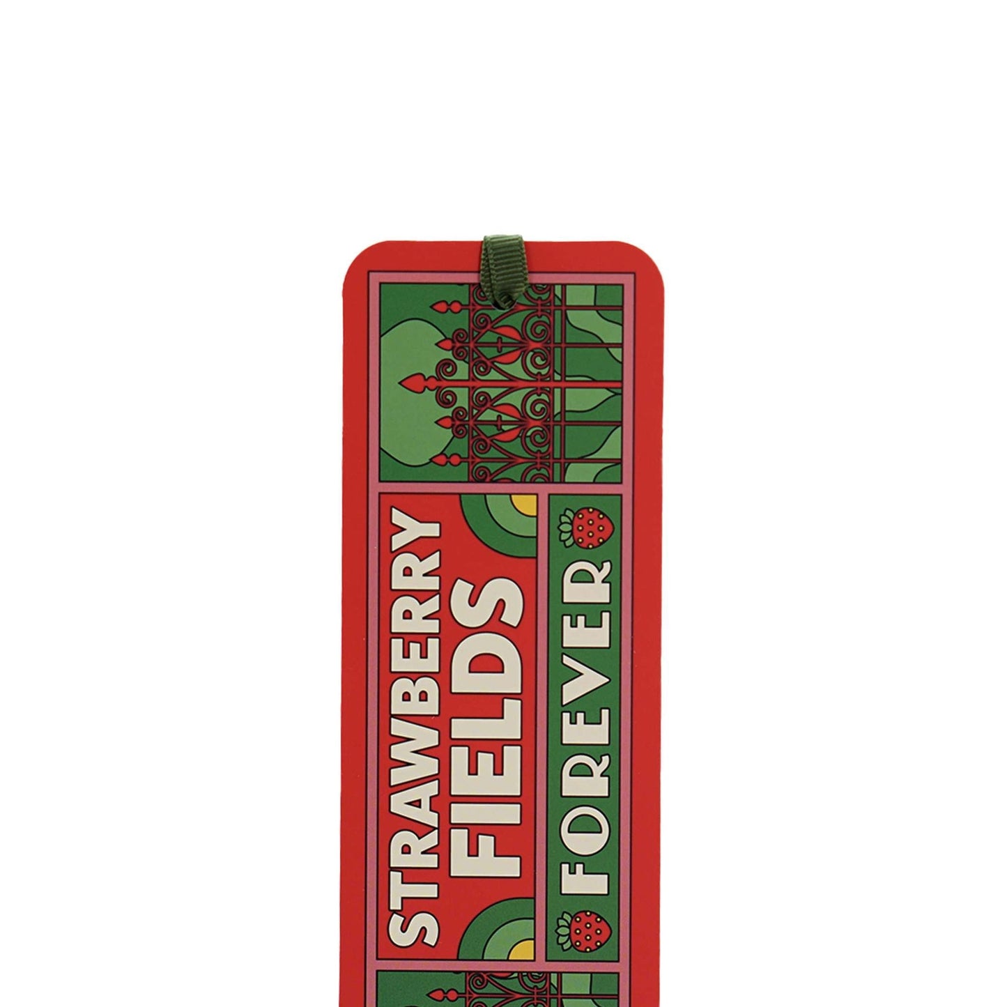Lesezeichen aus Papier The Beatles - Strawberry Fields