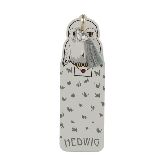 Harry Potter Bookmark with Charm and Tassel - Hedwig