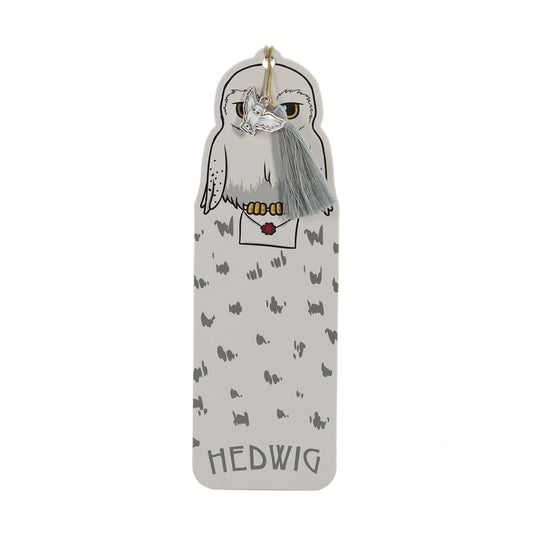 Harry Potter Bookmark with Charm and Tassel - Hedwig