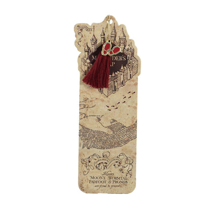 Lesezeichen mit Harry-Potter-Charm und Quaste