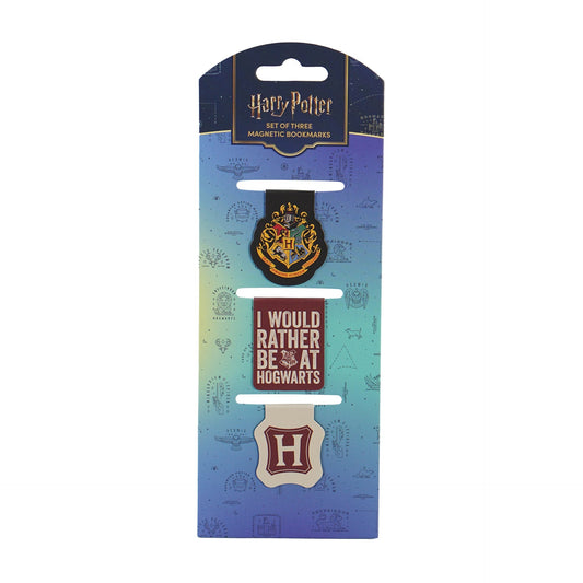 Harry Potter Magnetic Bookmark Set - Hogwarts Houses