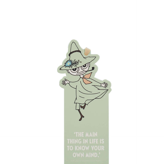 Moomin Cut-Out Paper Bookmark - Snufkin