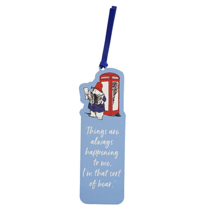 Paddington Die-Cut Paper Bookmark - Phone Box