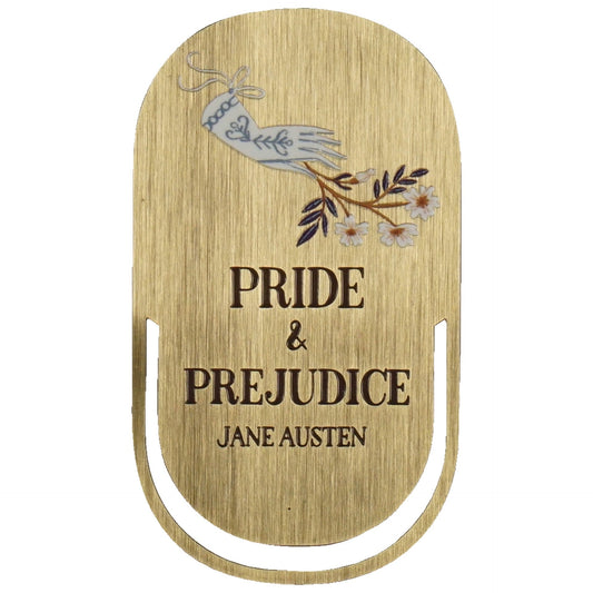 Jane Austen Metal Bookmark - Pride and Prejudice