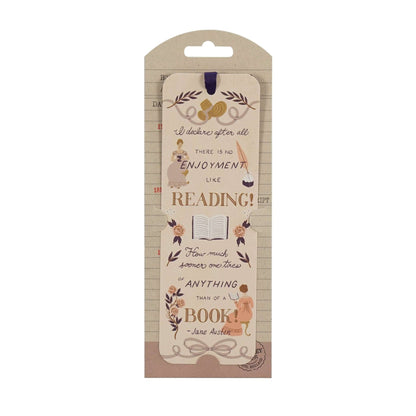 Marque-page papier Jane Austen - Orgueil et Préjugés
