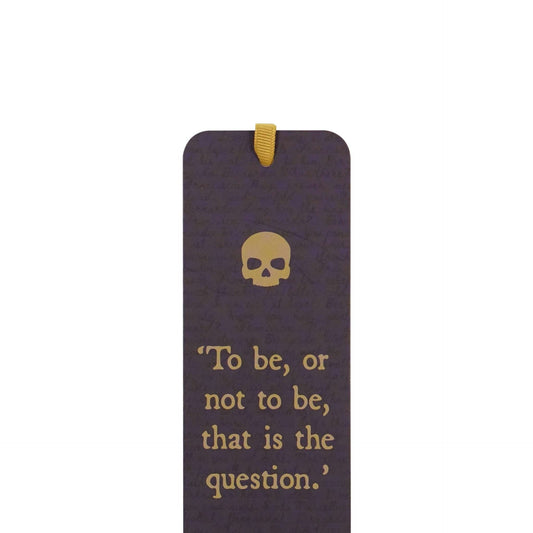 Shakespeare Paper Bookmark - Hamlet