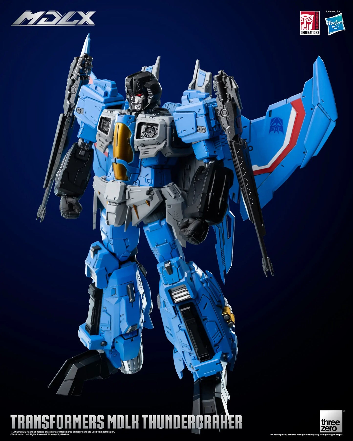 Transformers MDLX Thundercracker action figure 20 cm