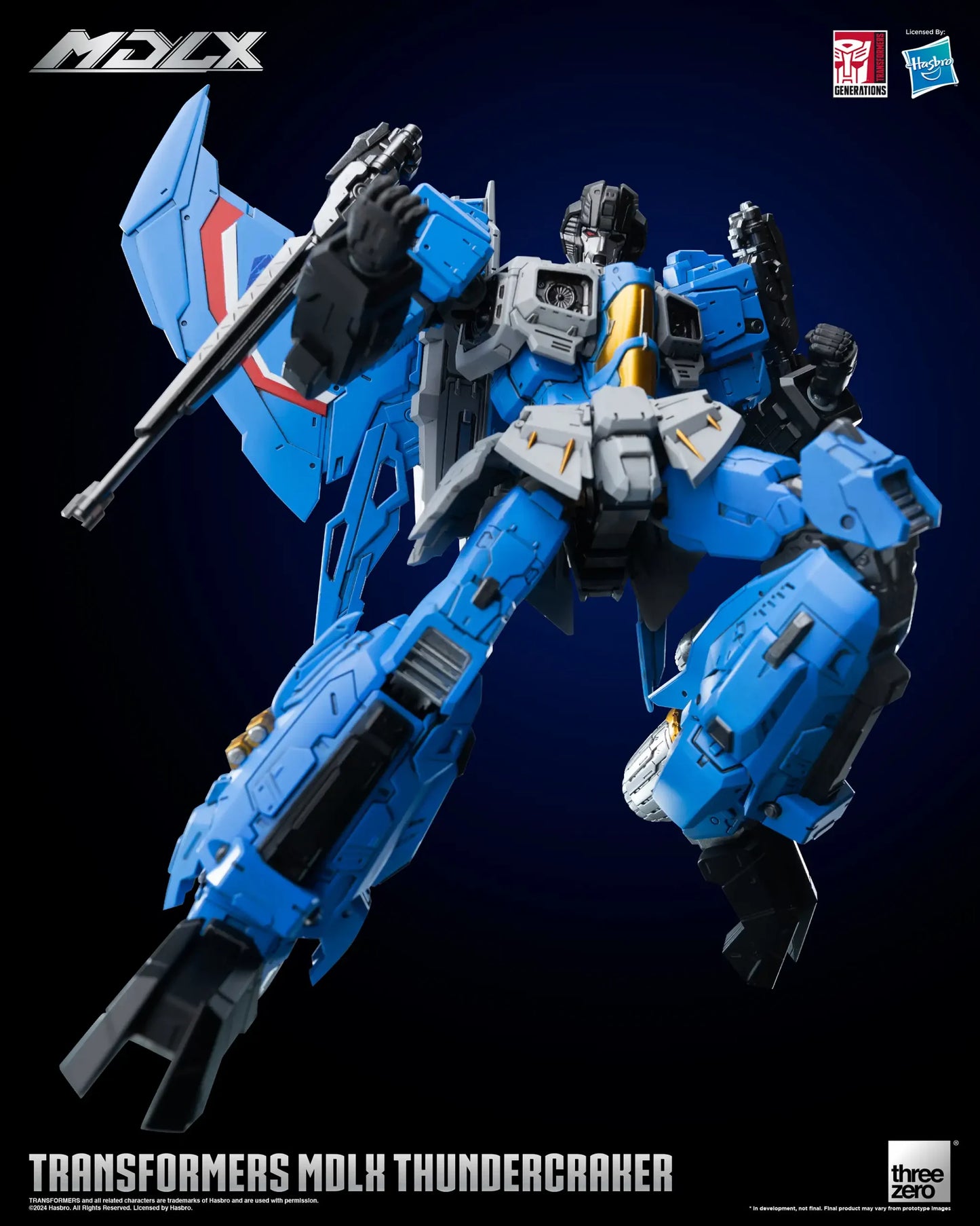 Transformers MDLX Thundercracker action figure 20 cm