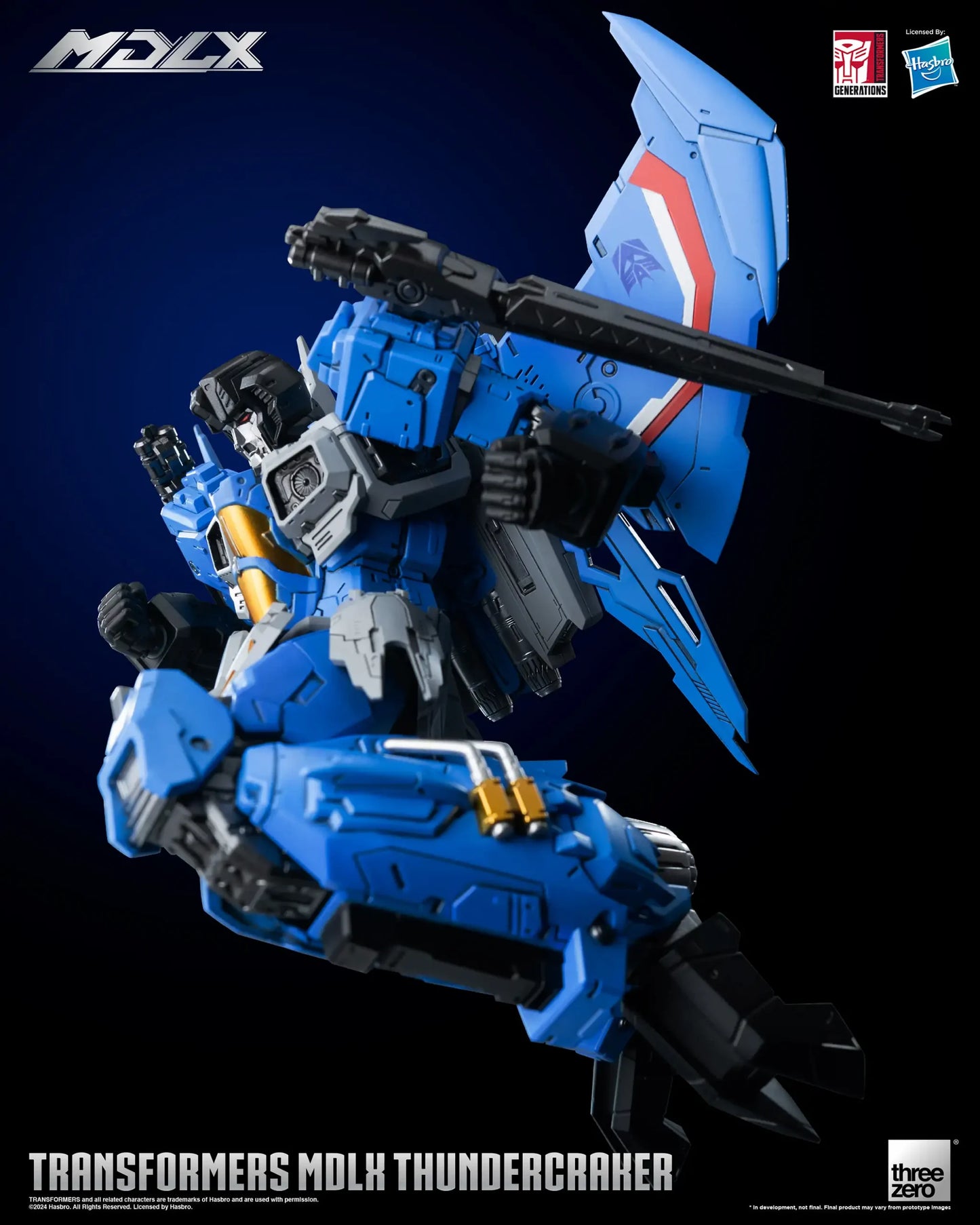 Transformers MDLX Thundercracker action figure 20 cm