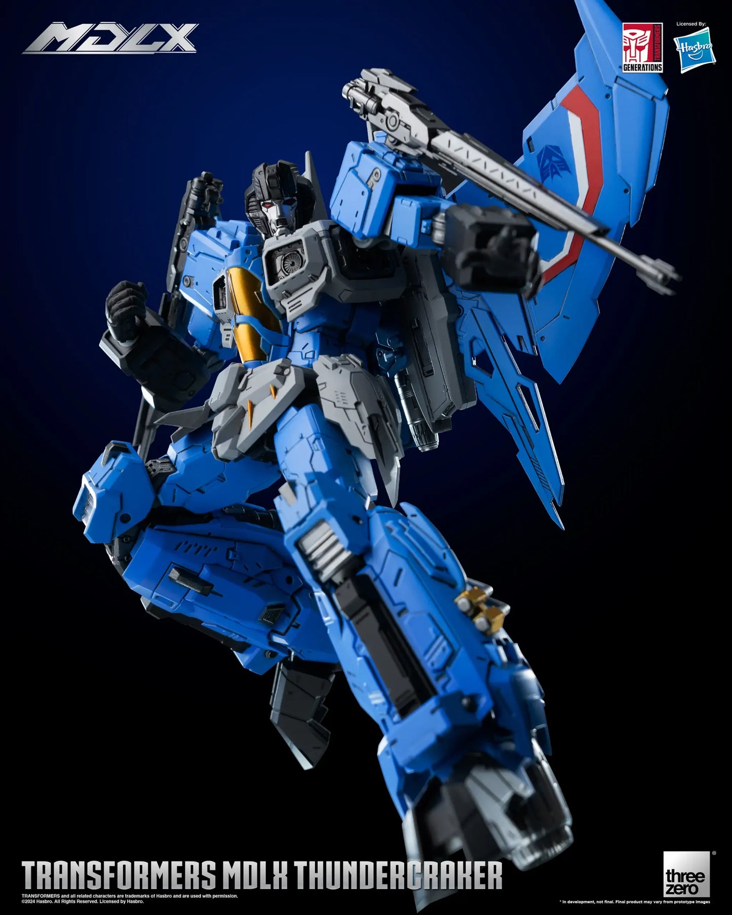 Transformers MDLX Thundercracker action figure 20 cm