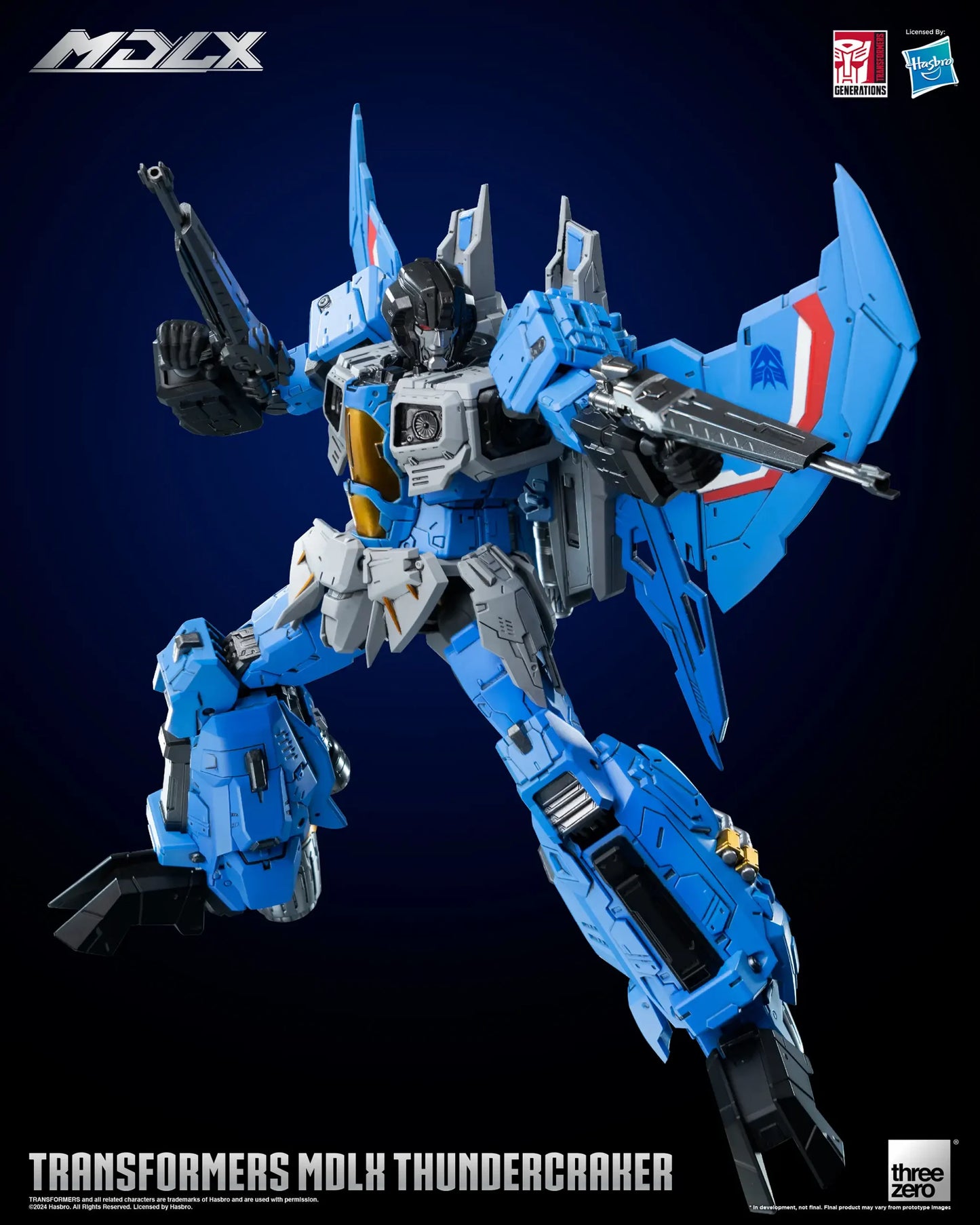 Transformers MDLX Thundercracker action figure 20 cm