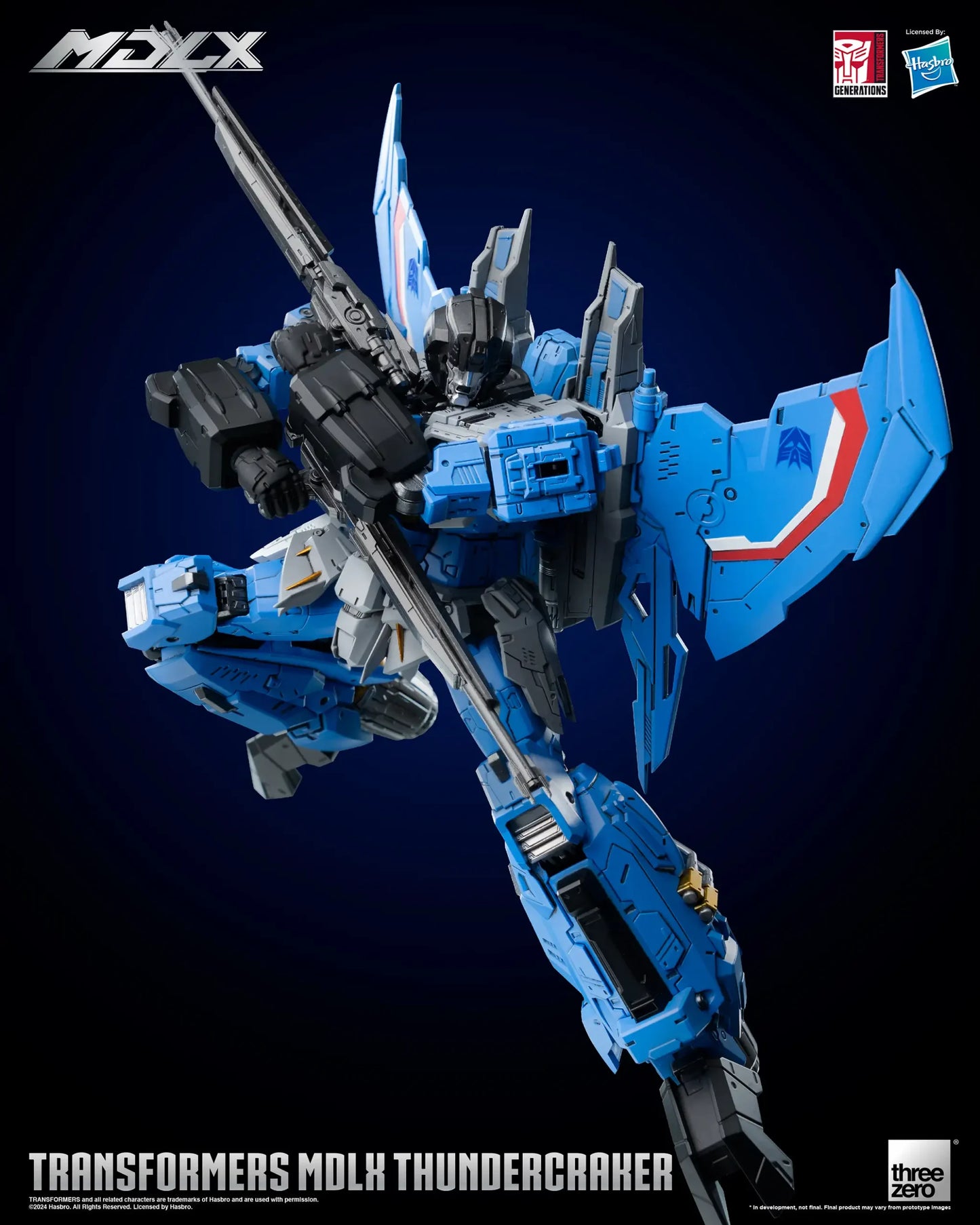 Transformers MDLX Thundercracker action figure 20 cm