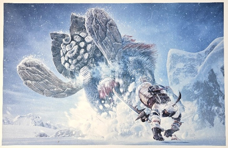 Affiche collector Monster Hunter