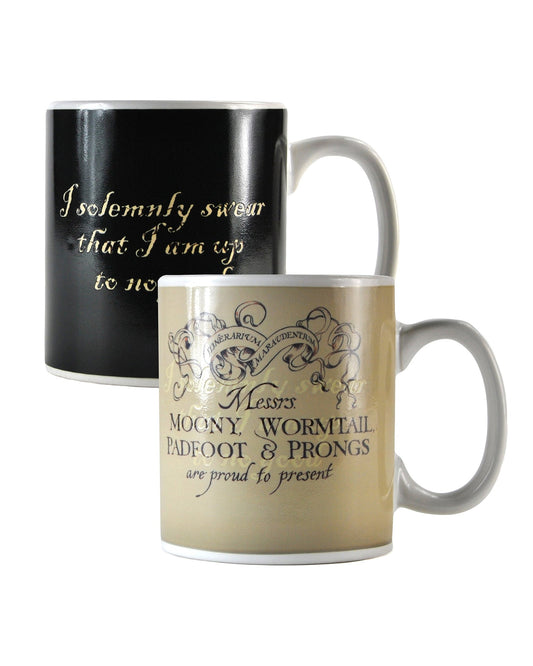 Heat-Reactive Harry Potter Mug - Marauder's Map 400 ml