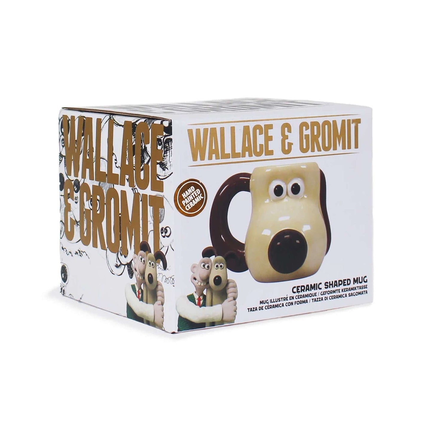 Geformter Becher Wallace & Gromit - Aardman Gromit