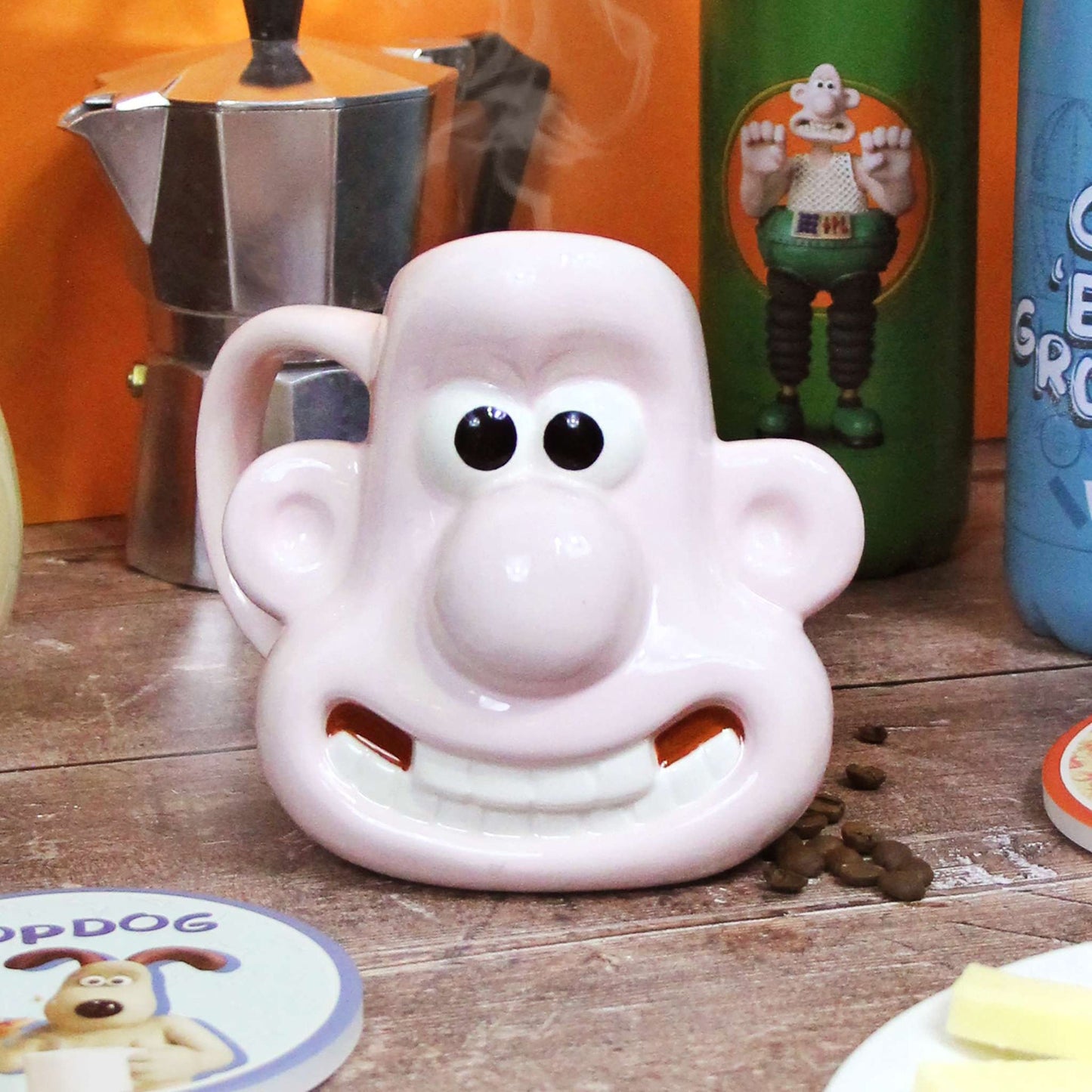 Geformte Tasse Wallace & Gromit - Wallace