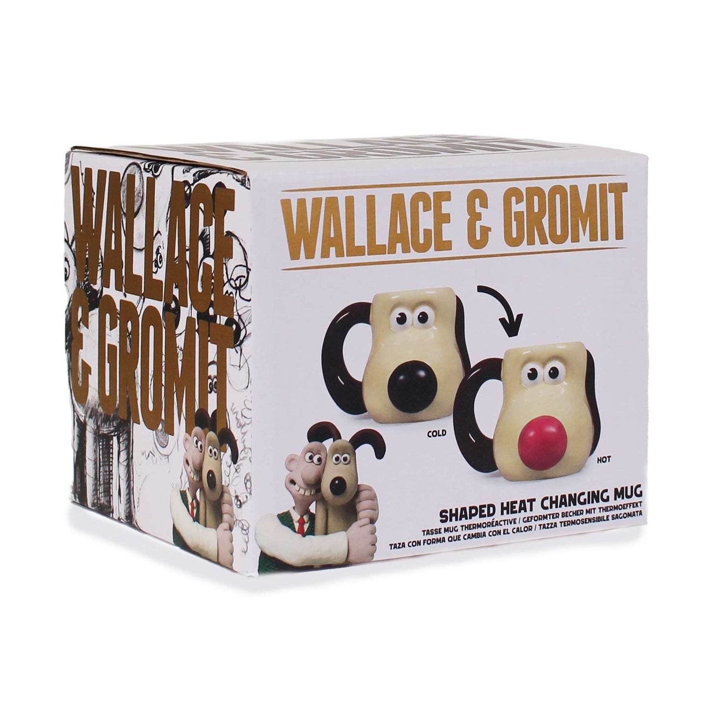 Mug thermoréactif Wallace & Gromit - Gromit