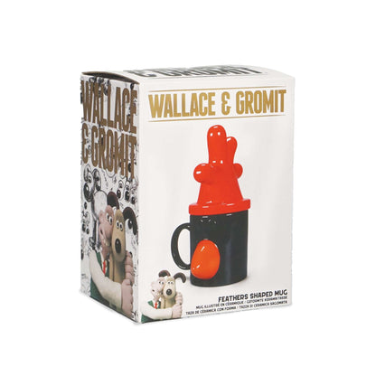 Wallace & Gromit - Feathers Sculpted Mug 340 ml