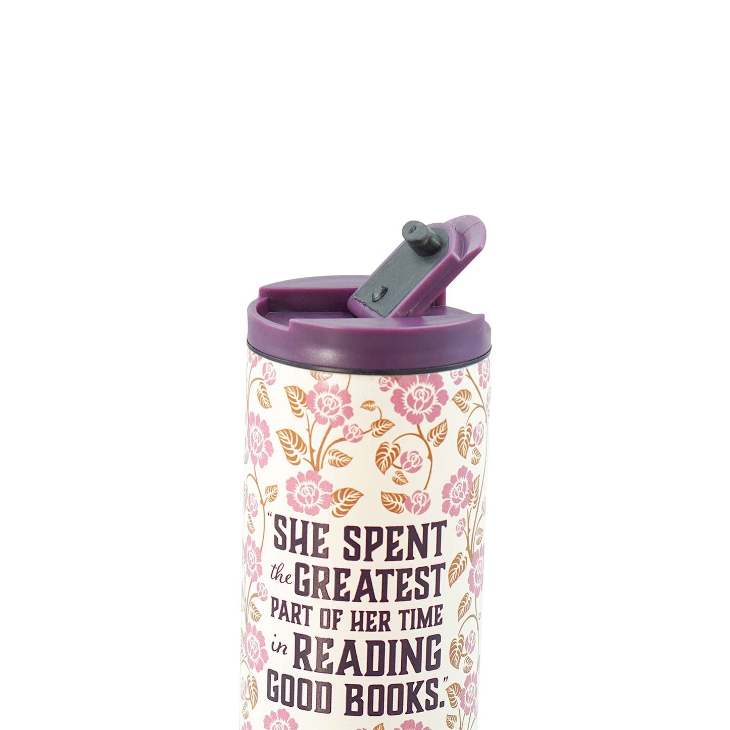Mug de voyage en métal La Belle et la Bête - 350 ml