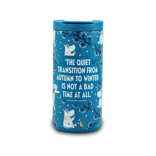 Moomin Reisebecher aus Metall - First Snow 350 ml