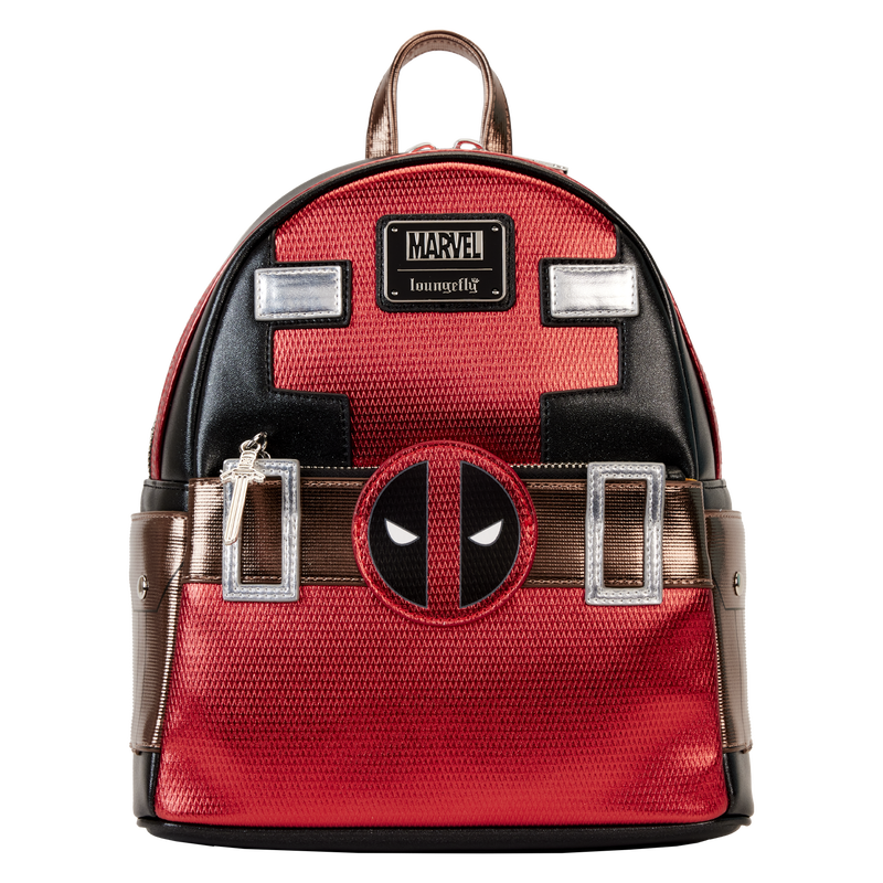 Deadpool Cosplay Mini-Rucksack – Metallic 