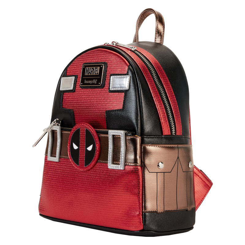 Deadpool Cosplay Mini-Rucksack – Metallic 