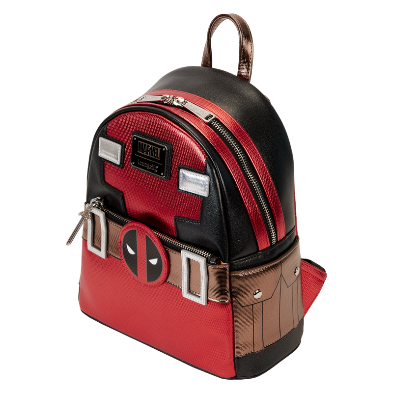 Deadpool Cosplay Mini-Rucksack – Metallic 