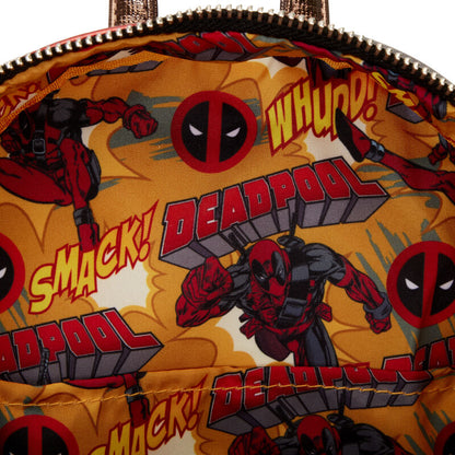 Deadpool Cosplay Mini-Rucksack – Metallic 