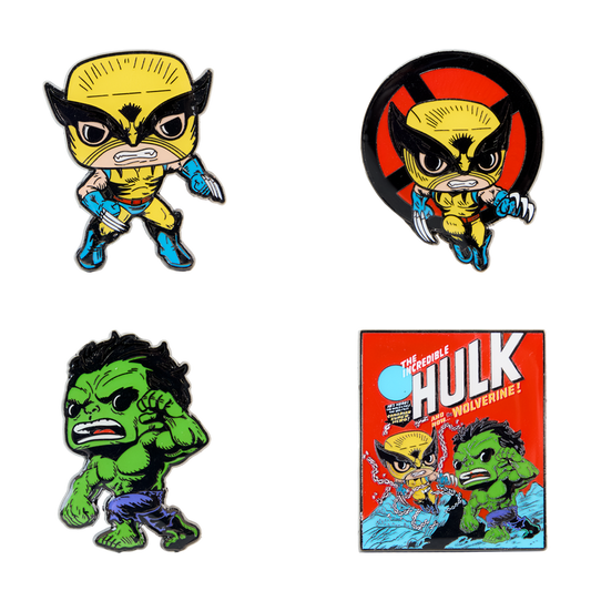 Wolverine 50. Jubiläum 4er-Pin-Set