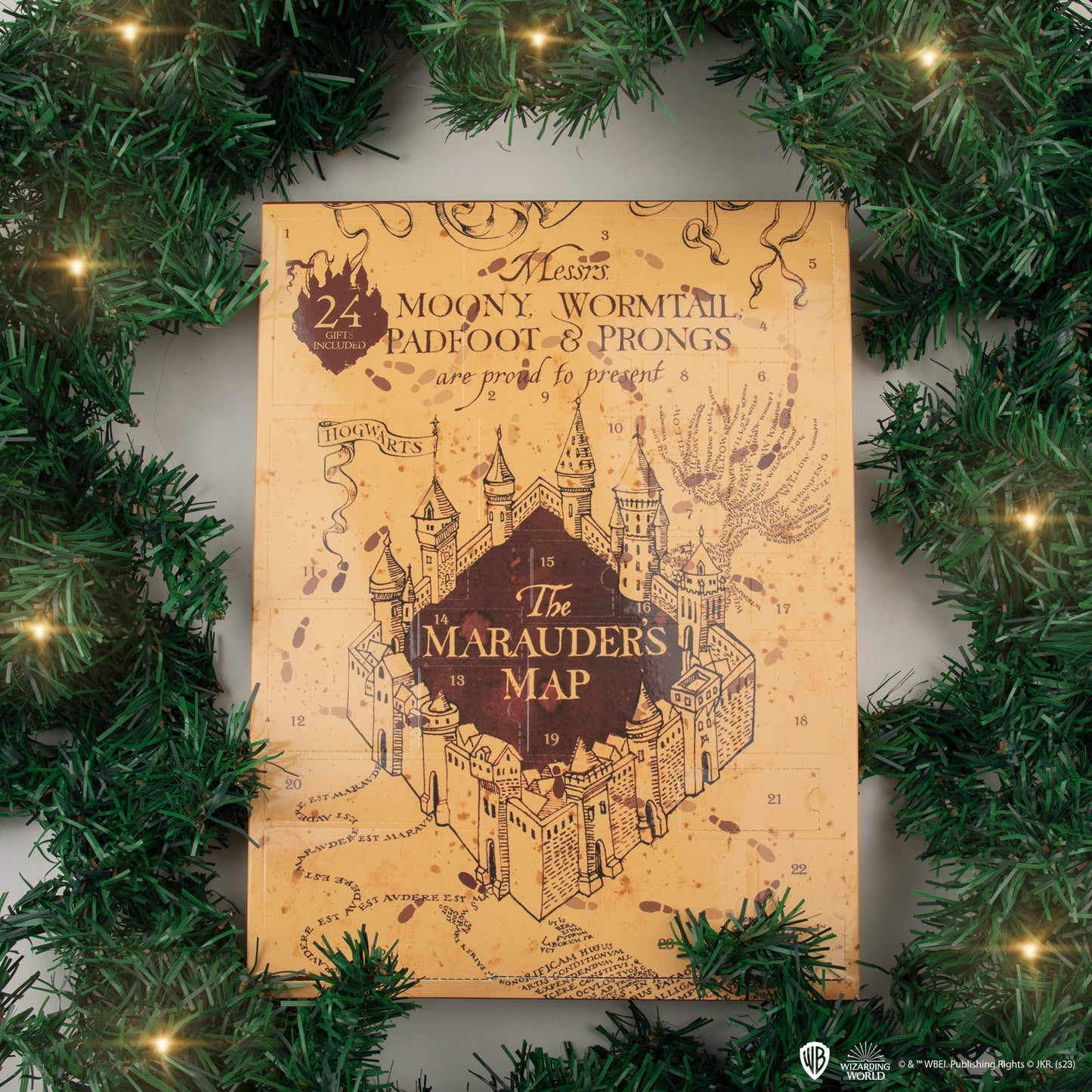 Calendrier de l'Avent Carte du Maraudeur