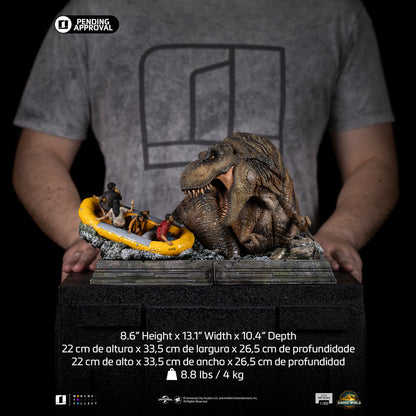 T-Rex River Scene Statue - Jurassic World: Rebirth - Demi Art Scale 1/20