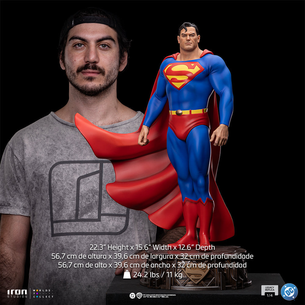 Superman Statue - DC Trinity - Legacy Replica 1/4 - DC Comics