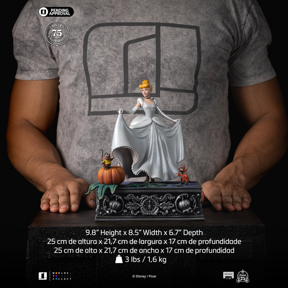 Cinderella Statue (75th Year Anniversary Version) - Disney Classics - Art Scale 1/10