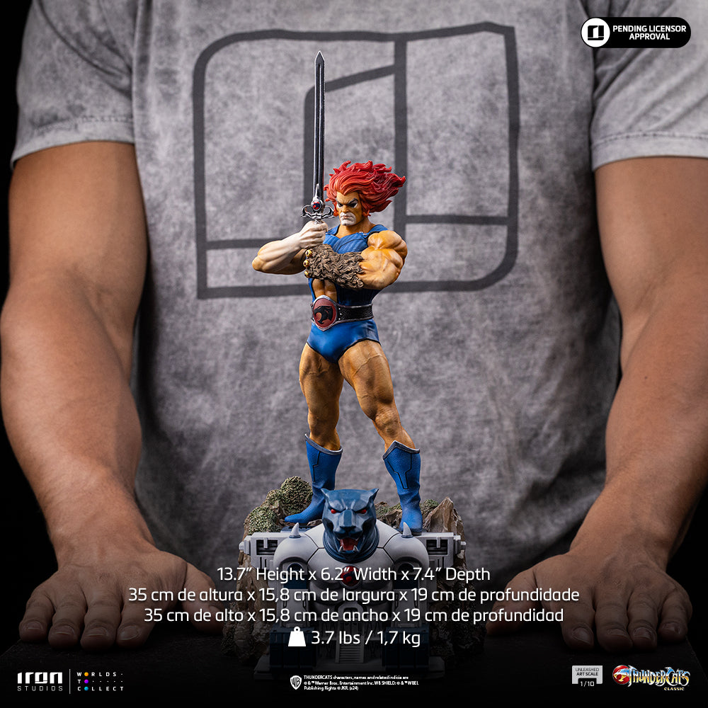 Lion-O Unleashed Statue - ThunderCats - Art Scale 1/10