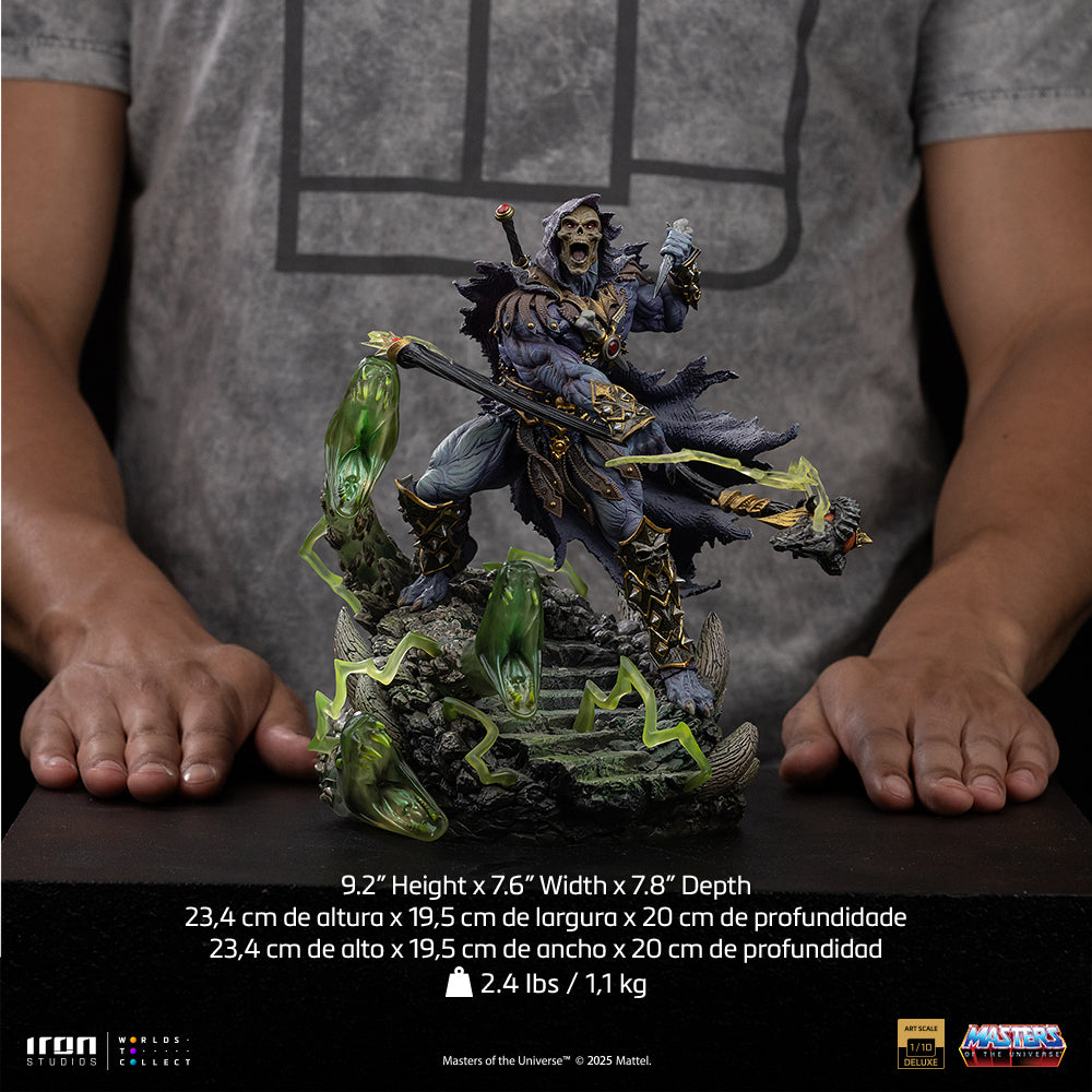 Skeletor Unleashed Statue - Masters of the Universe - Art Scale 1/10