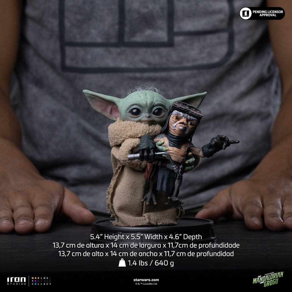 Grogu No Squeezy Statue - Mandalorian and Grogu Movie - Grogu Collection - The Mandalorian & Grogu