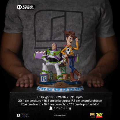 Buzz & Woody Statue - Toy Story - Deluxe Art Scale 1/10 - Disney Classics